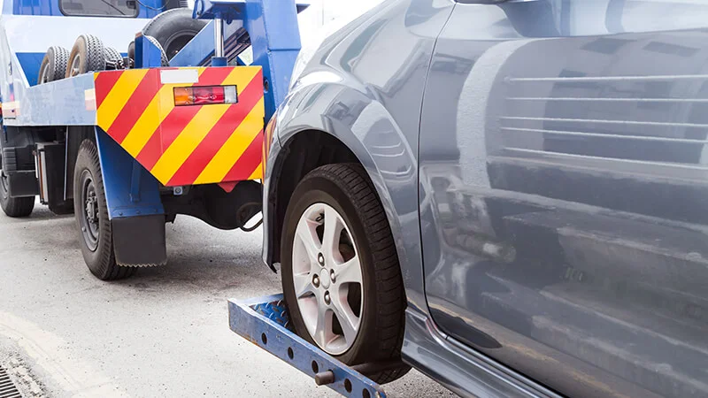 wheel lift towing